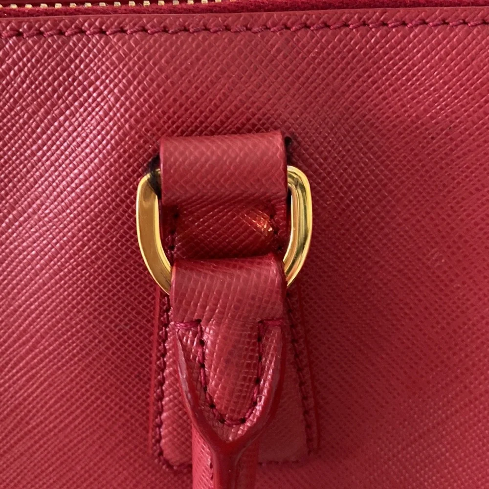 PRADA Saffiano Lux Large Galleria Double Zip Tote - Picture 8 of 14